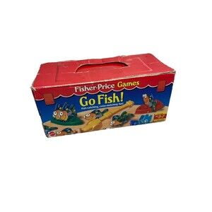 Vtg Go Fish!  Fisher Price Game 1997 Rated for Kids  3-7